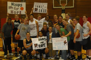 Lafayette Womens Basketball.JPG Lafayette Basketball Hoops for Hope
